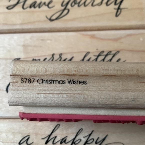 Christmas Wishes S787 stamp set - Picture 5 of 5